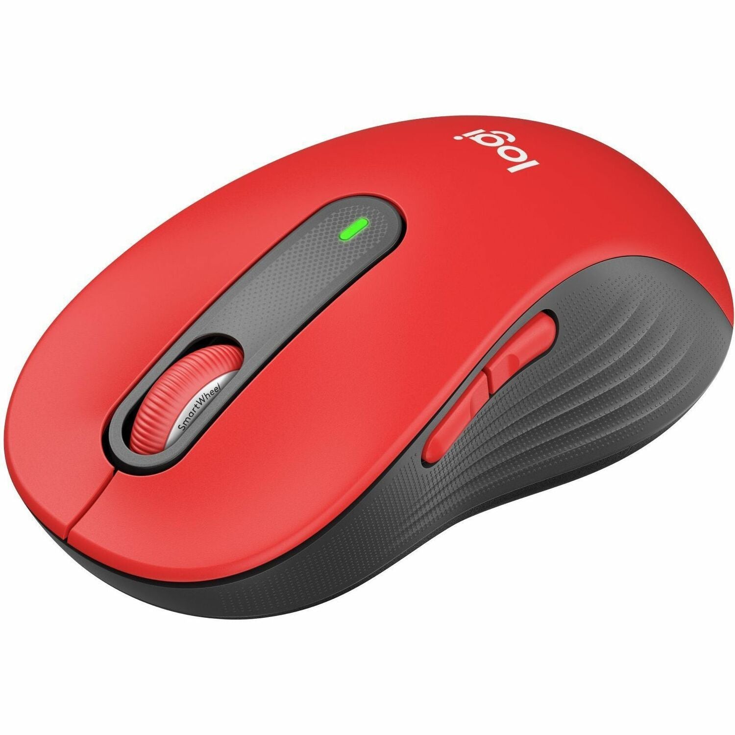 Logitech Signature M650 L (Red) - Optical - Wireless - Bluetooth/Radio Frequency - Red - USB - 2000 dpi - Scroll Wheel - 5 Button(s) - 5 Programmable Button(s) - Large Hand/Palm Size