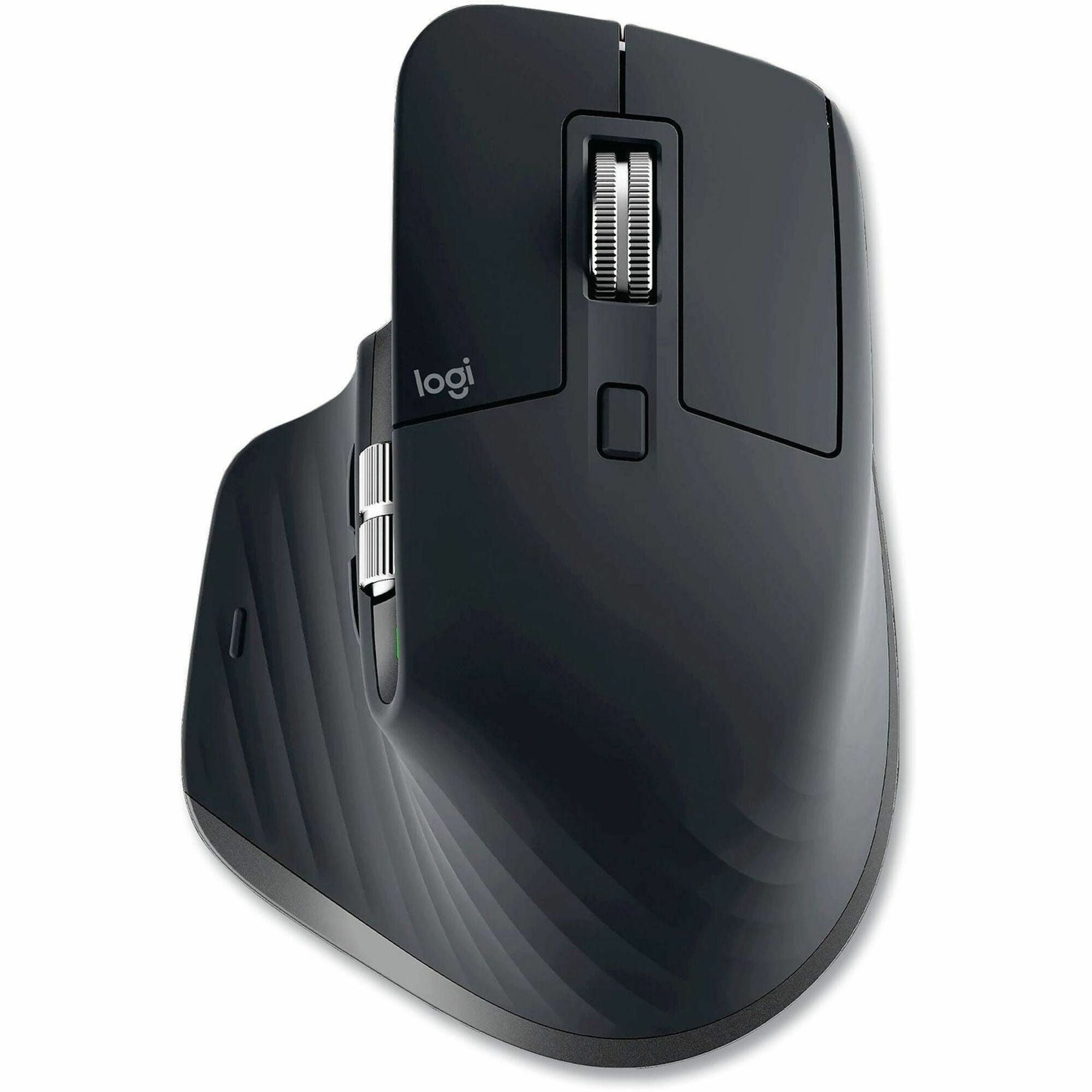 Logitech MX Master 3S Performance Wireless Mouse (Black) - Darkfield - Wireless - 32.80 ft - Bluetooth/Radio Frequency - 2.40 GHz - Rechargeable - Black - USB - 8000 dpi - Scroll Wheel - 7 Button(s) - Right-handed - Proprietary Battery Size Battery Sup...
