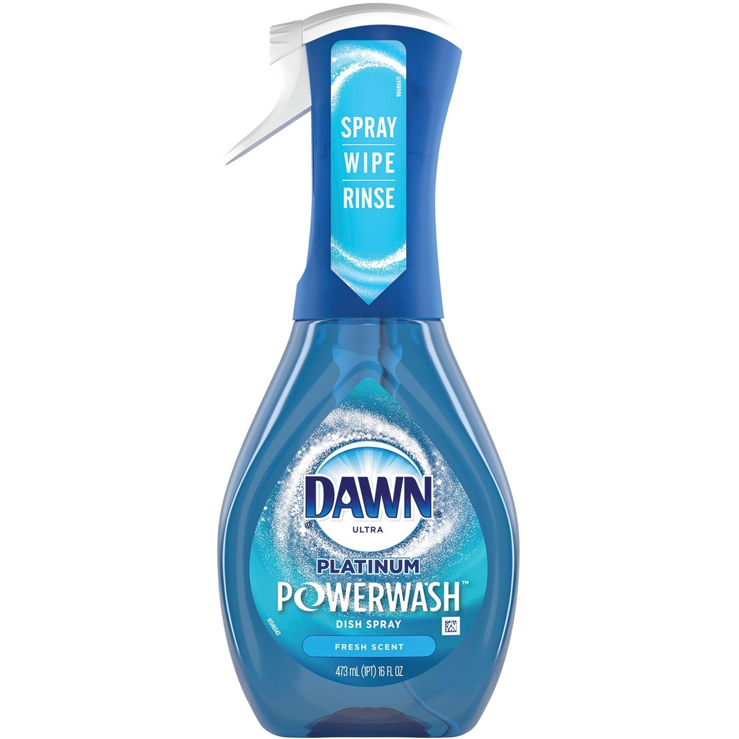 Dawn Platinum Powerwash Dish Spray - 16 fl oz (0.5 quart) - Fresh Scent - Biodegradable - 1 Bottle