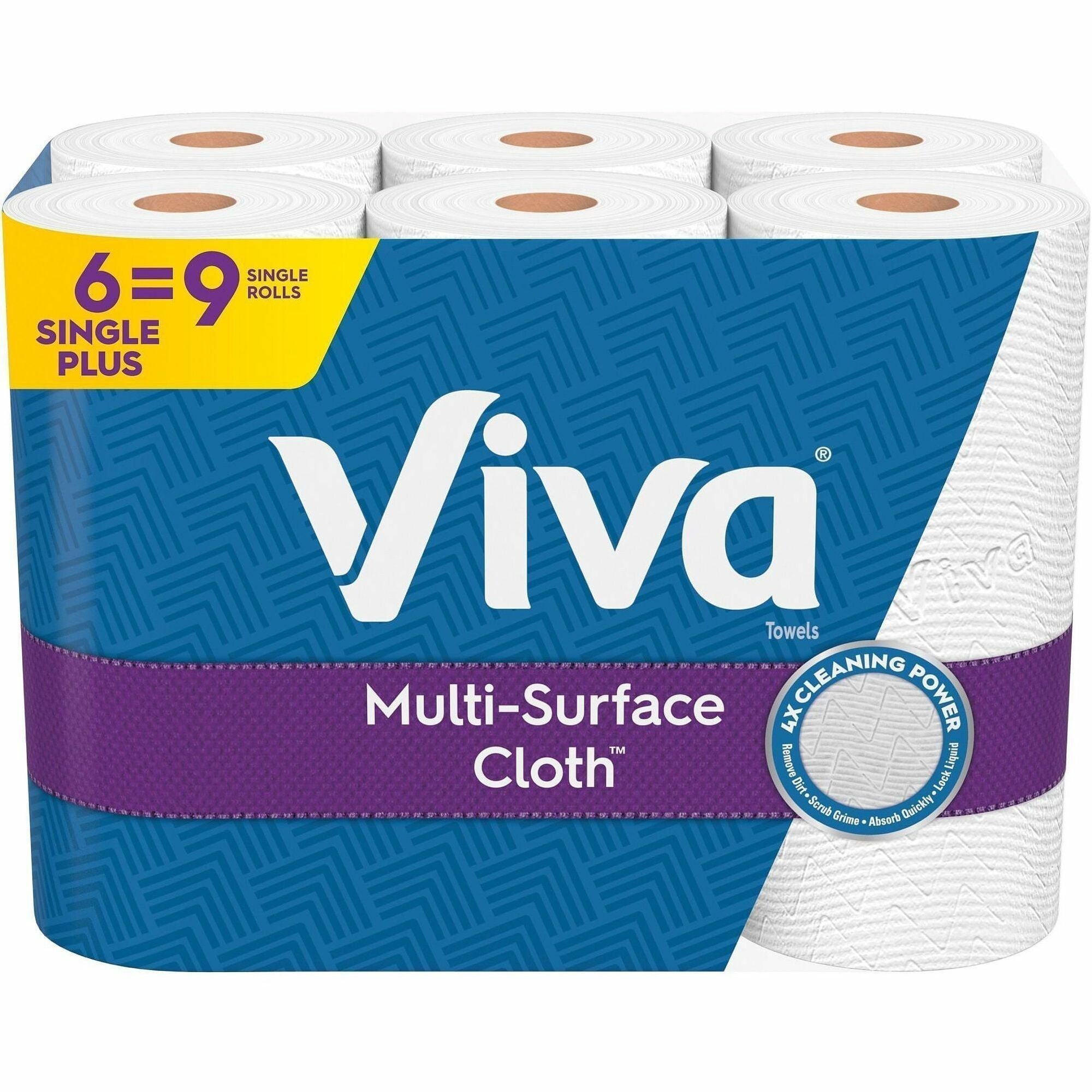 Viva Choose-A-Sheet Paper Towels - 1 Ply - 83 Sheets/Roll - Signature soft, smooth texture - White - Paper - 1 Each