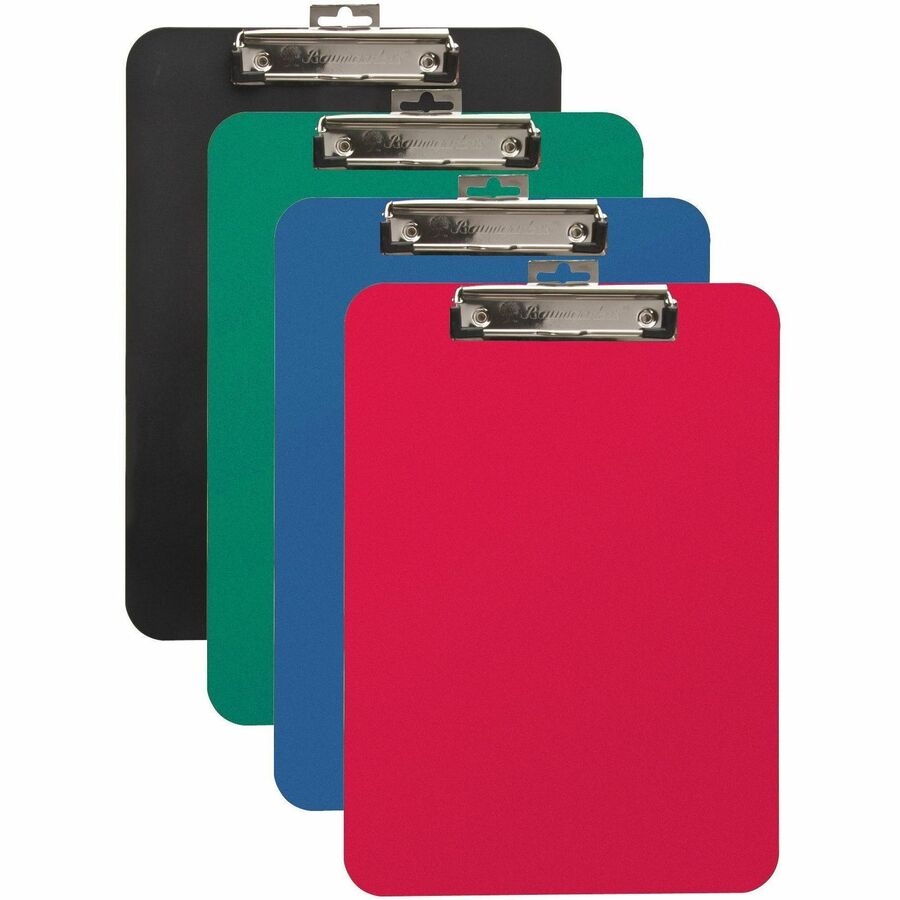 Mobile OPS Unbreakable Clipboard Green (61626) - Wire Clip - Polypropylene - Green