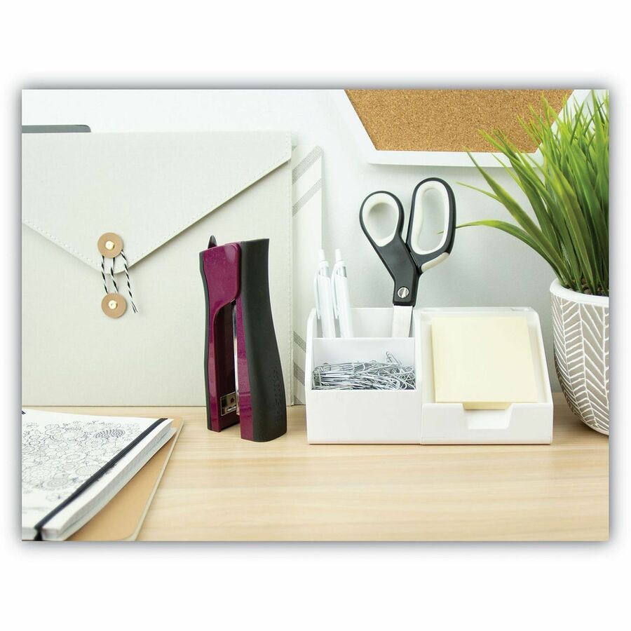 Bostitch Dynamo Stapler with Pencil Sharpener - Staples Upto 20 Sheet - Holds Upto 210 Staple - Full Strip - Magenta - 1 Each
