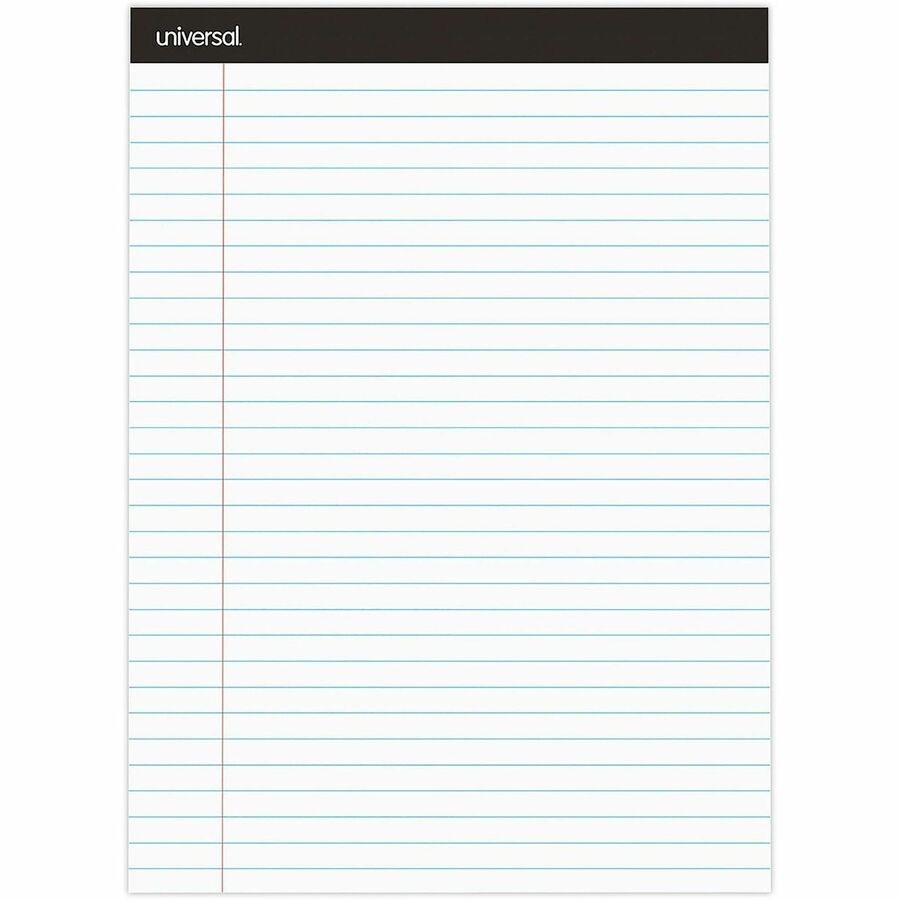 Universal Notepad - 1 Subject(s) - Tape Bound - 6 / Pack
