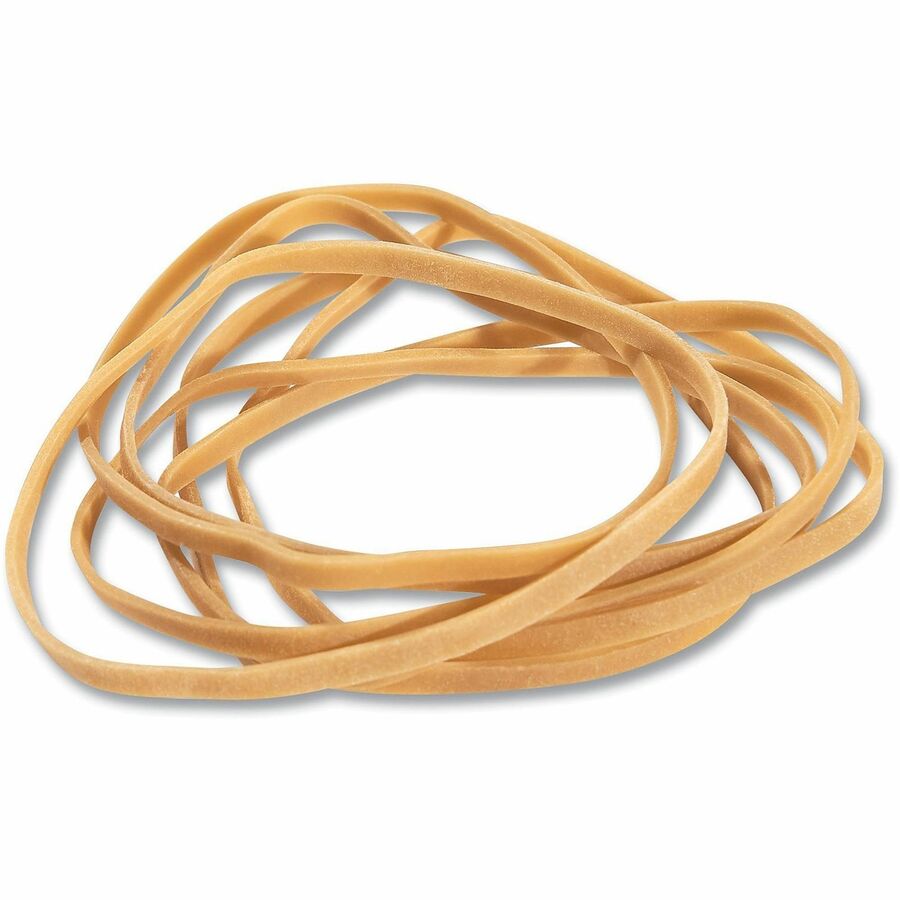 Universal Standard Rubber Bands - Size: #33 - 3.5" Length x 0.1" Width - Elastic - Rubber - Beige - 640 / Pack