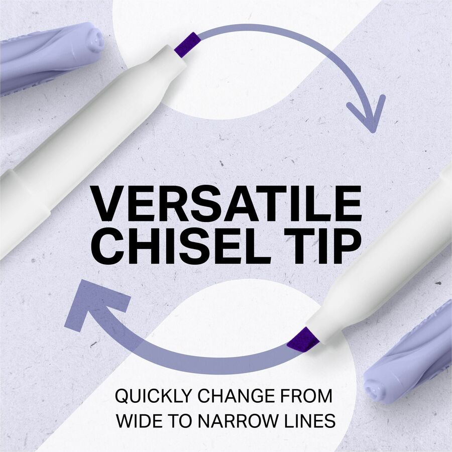 Sharpie S-Note Creative Markers - Broad, Chisel, Wide, Narrow Marker Point - Assorted Ink - Multipurpose - 36 / Box