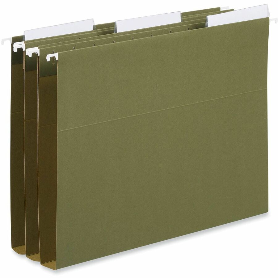Universal Index Tab - 1/3 - 1.10" Tab Height x 3.70" Tab Width - Plastic Tab(s) - Durable, Easy to Read, Moisture Resistant, Insertable Tab - 25 / Pack