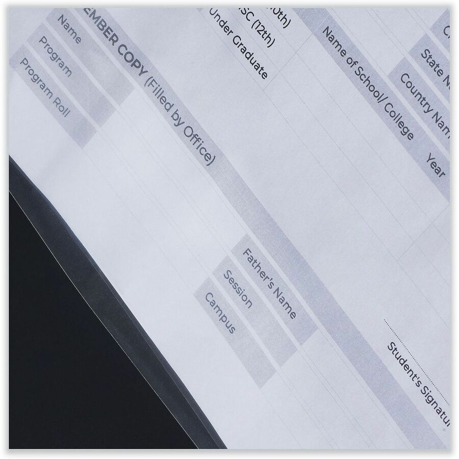 Universal Punched Ring Binder Sleeves - 2 x Sheet Capacity - For Letter 8 1/2" x 11" Sheet - 3 x Holes - Ring Binder - Top Loading - Clear - Polypropylene - 50/Pack - 1 Pack