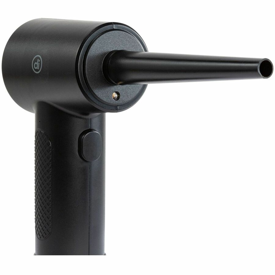 Digital Innovations Electric Air Duster - For Computer, Keyboard, Desk - Adjustable Nozzle - Black - 1 Each