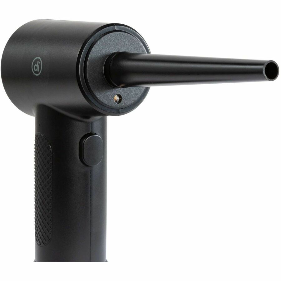 Digital Innovations Electric Air Duster - For Computer, Keyboard, Desk - Adjustable Nozzle - Black - 1 Each