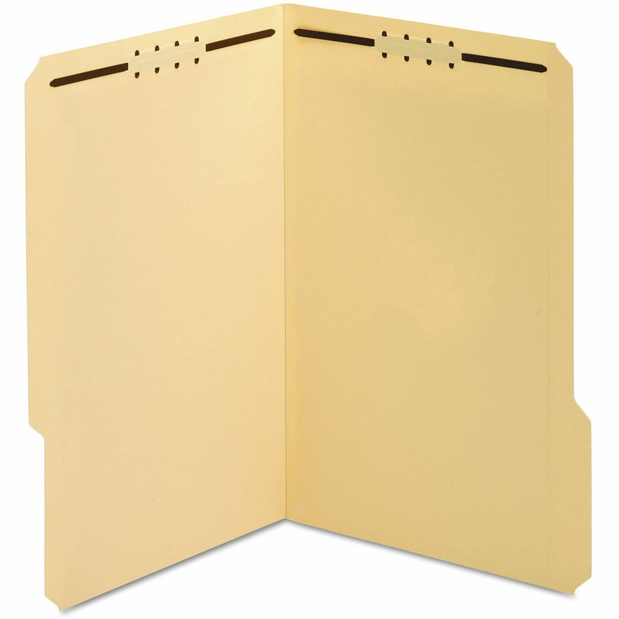Pendaflex 1/3 Tab Cut Letter, Legal Top Tab File Folder - 150 Sheets Capacity - 3/4" Expansion - 2 Fastener(s) - 2" Fastener Capacity - Assorted Tab Position - 11 pt. - Manila - Manila - Heavy Duty, Durable, Bend Resistant, Tear Resistant, Rigid - 0% R...