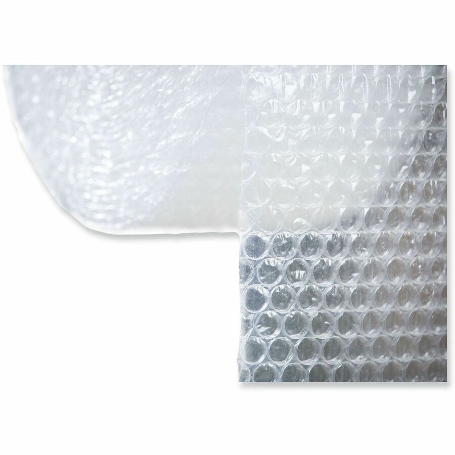 Universal Cushion Wrap - 12" Width x 125 ft Length x 300 mil Thickness - Perforated, Cushioned, Lightweight, Flexible, Shock Resistant, Vibration Resistant, Abrasion Resistant - Clear - 4 / Carton