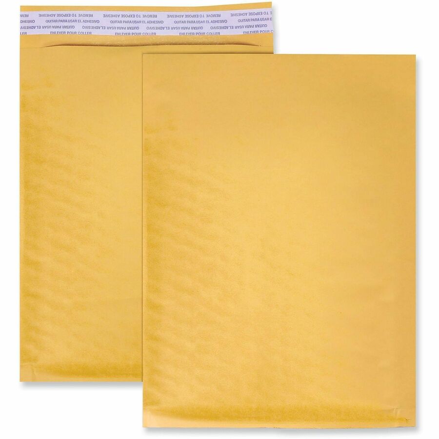 Universal Mailer - Bubble - #1 - Self Adhesive - Golden Yellow Kraft - Kraft Paper - 25 / Carton
