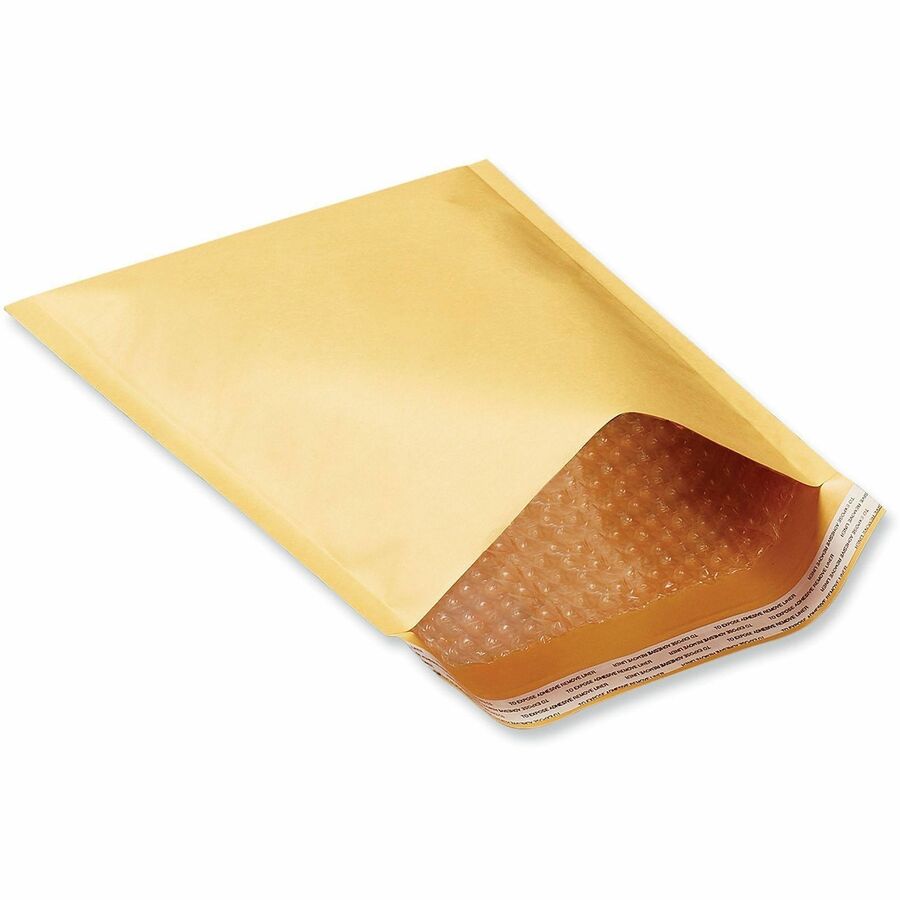 Universal Mailer - Bubble - #00 - Self Adhesive - Golden Yellow Kraft - Kraft Paper - 25 / Carton