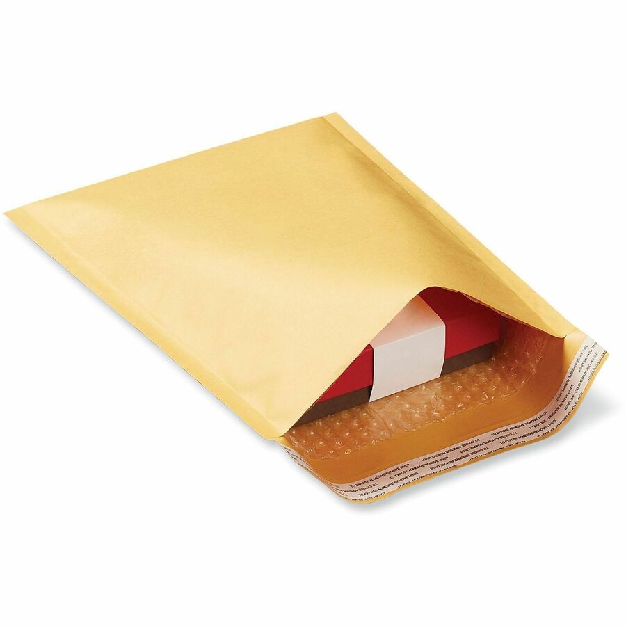 Universal Mailer - Bubble - #000 - Self Adhesive - Golden Yellow Kraft - Kraft Paper - 25 / Carton