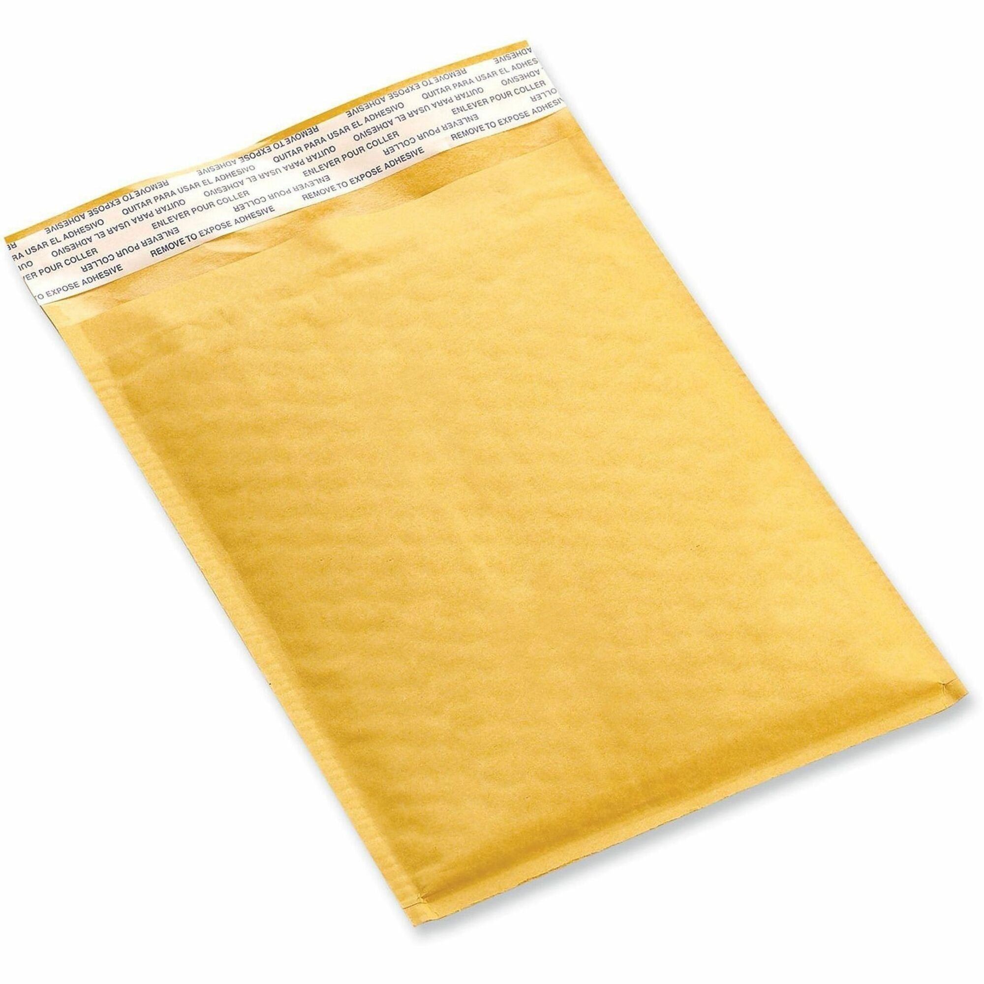 Universal Mailer - Bubble - #0 - Self Adhesive - Golden Yellow Kraft - Kraft Paper - 250 / Carton