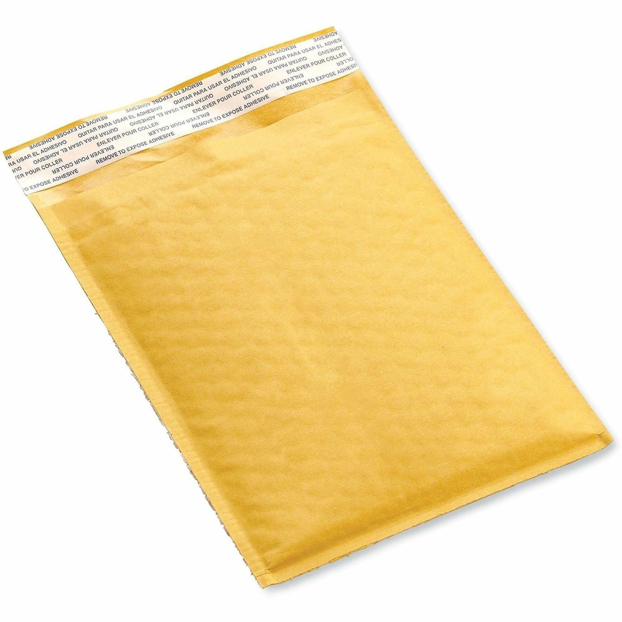 Universal Mailer - Bubble - #6 - Self Adhesive - Golden Yellow Kraft - Kraft Paper - 25 / Carton