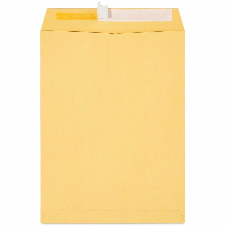 Universal Envelope - Catalog - #10 1/2 - 28 lb - Self Adhesive - Natural Kraft - Kraft Paper - 100 / Box