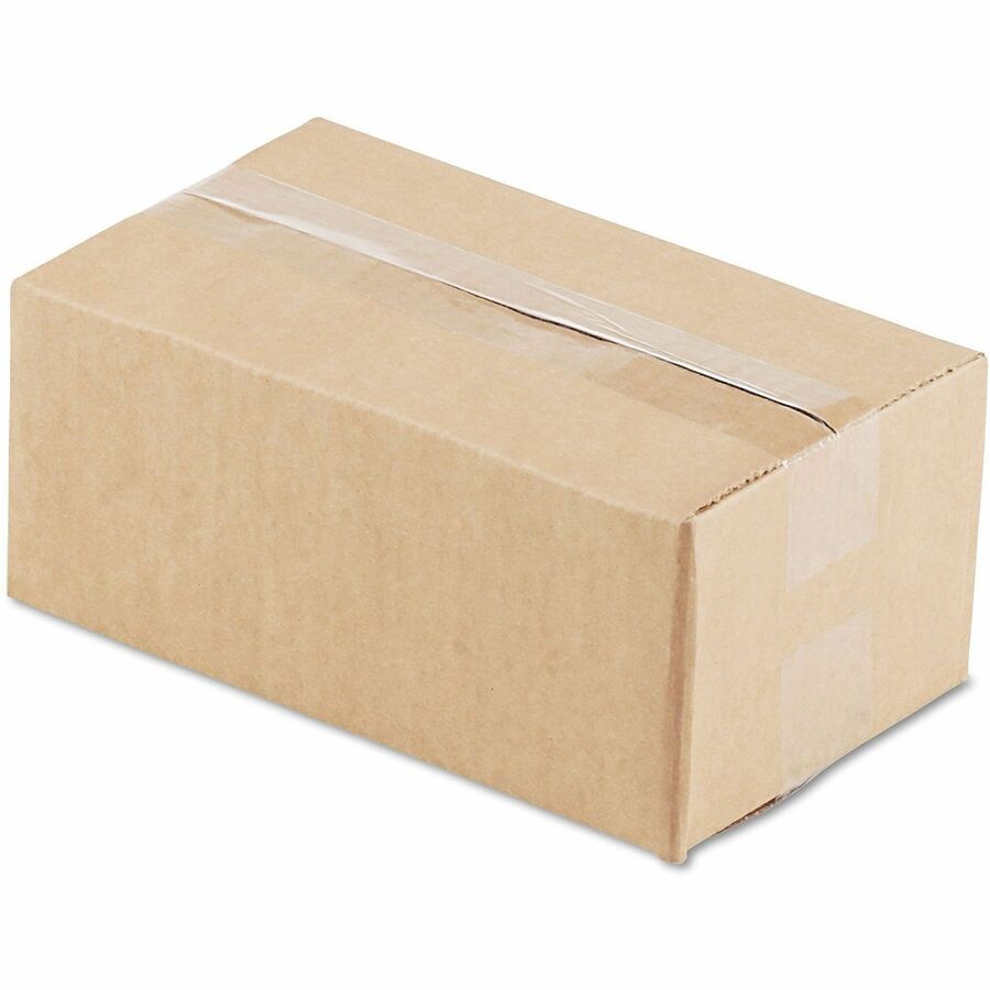 Universal Shipping Case - External Dimensions: 10" Length x 6" Width x 4" Height - 200 lb - Flap Closure - Corrugated Kraft - Brown Kraft - For Shipping - Recycled - 25 / Bundle