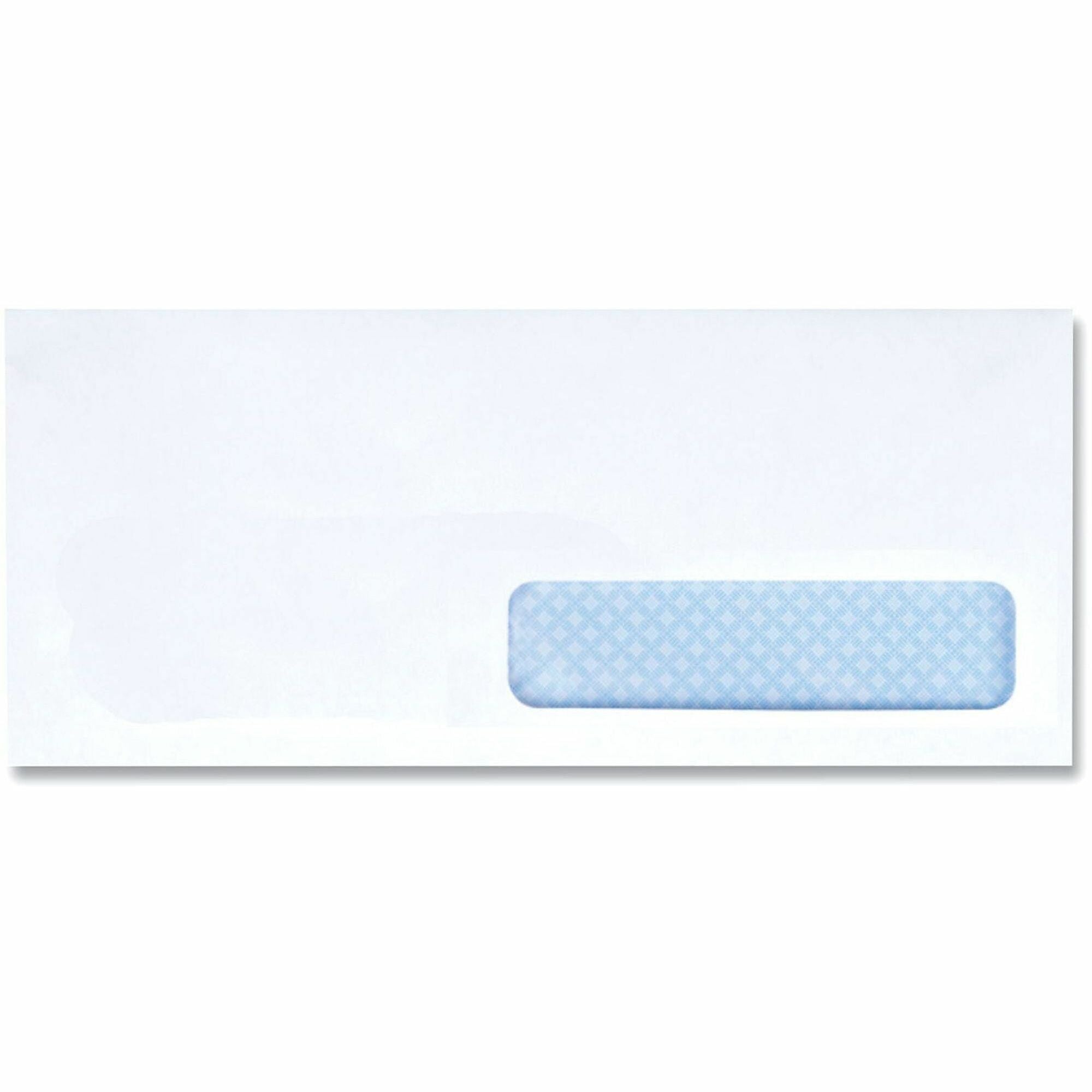 Universal Envelope - Business - #10 - 24 lb - Gummed - White - Paper Stock - 500 / Box