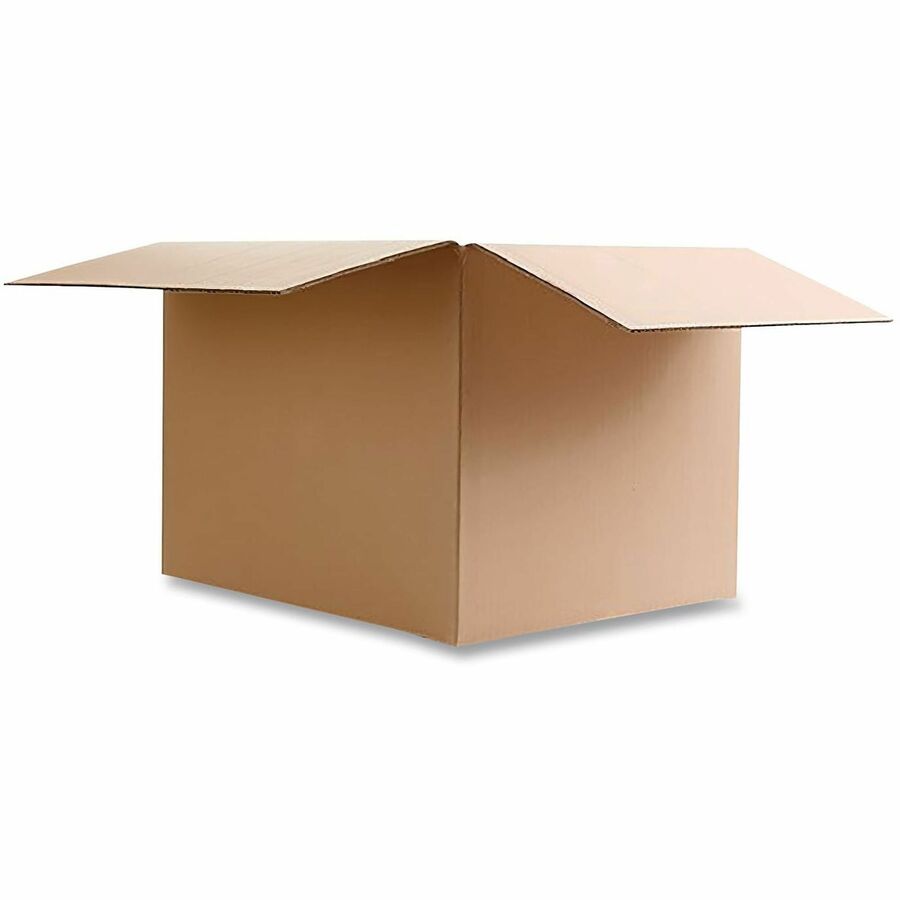 Universal Shipping Case - External Dimensions: 18" Length x 12" Width x 10" Height - Flap Closure - Corrugated Kraft - Brown Kraft - 25 / Bundle