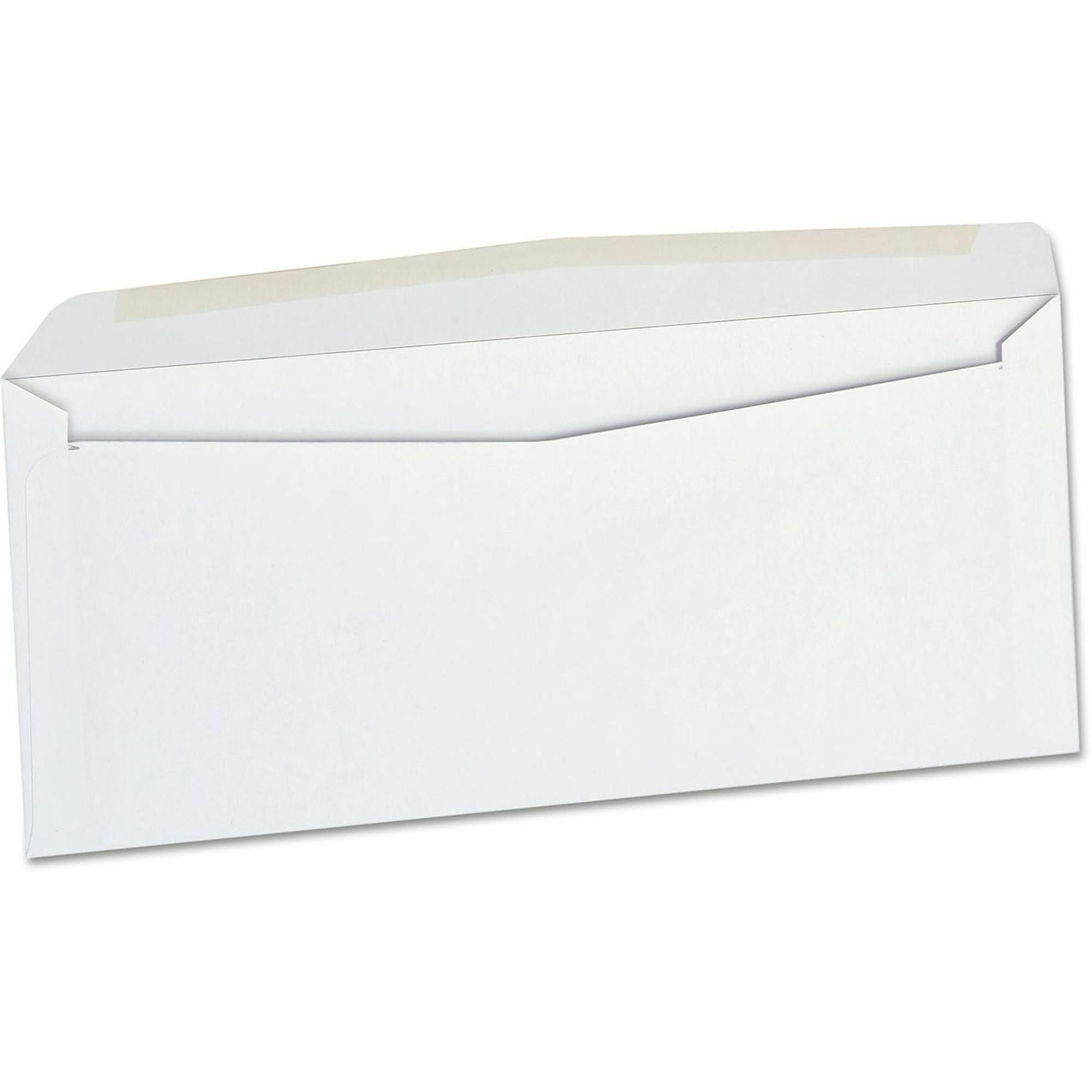 Universal Envelope - Business - #10 - 24 lb - Gummed - White - Paper Stock - 500 / Box