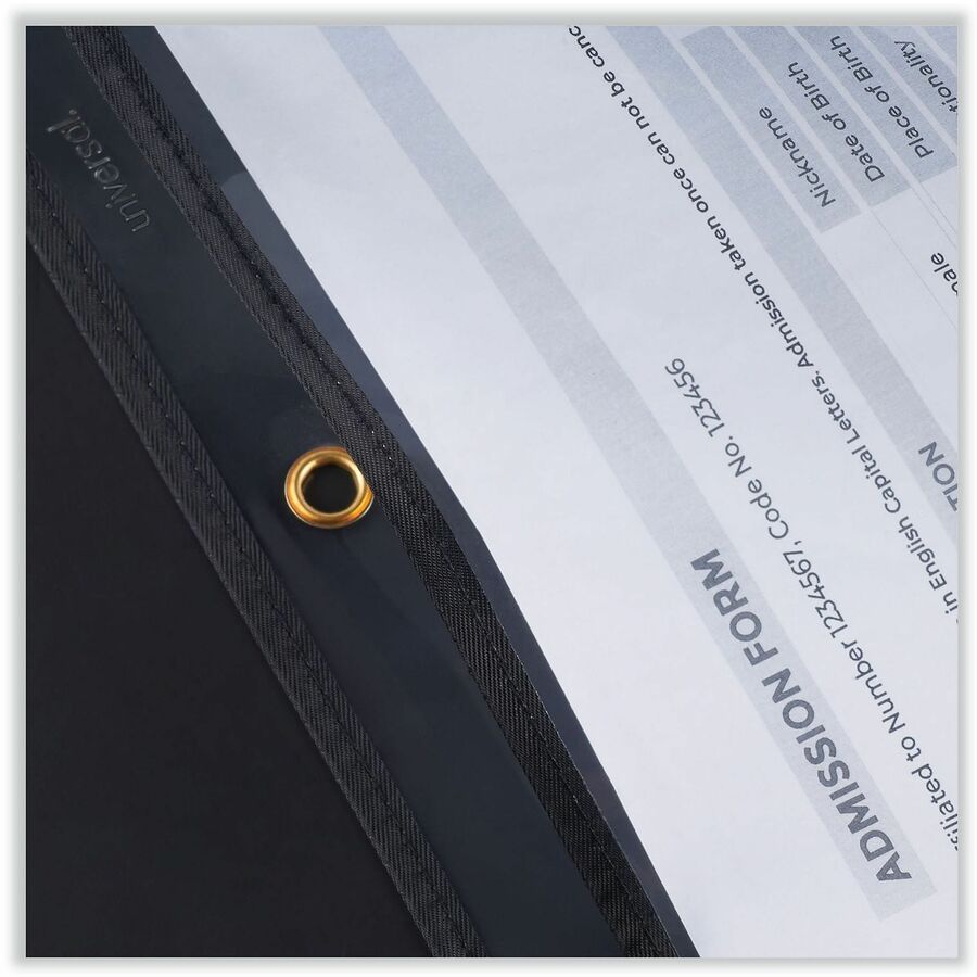 Universal Ticket Holder - Vinyl - Clear - Heavy Duty - 25 / Pack