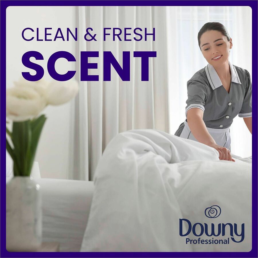 Downy Fabric Softener - For Multipurpose - Liquid - 140 oz (8.75 lb) - Clean & Fresh Scent - 190 Loads - Recommended For: Odor Remover - Long Lasting, Triclosan-free, Phthalate-free, PCBs-free, PAHs-free, PVC Free, Lead-free, Mercury-free, Cadmium-free...