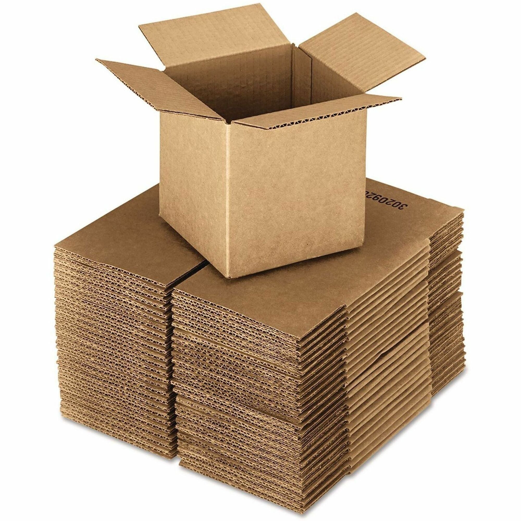 Universal Shipping Case - External Dimensions: 16" Length x 16" Width x 16" Height - Flap Closure - Corrugated Kraft - Brown Kraft - 25 / Bundle