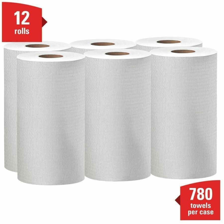 Wypall X60 Wipers - For Multipurpose, General Purpose - Cloth - 19.60" Length x 12.20" Width - Recommended For: Grease Remover, Soil Remover, Lubricant Remover, Water Absorber, Adhesive Remover - Absorbent, Reinforced, Perforated, Disposable, Sturdy, S...