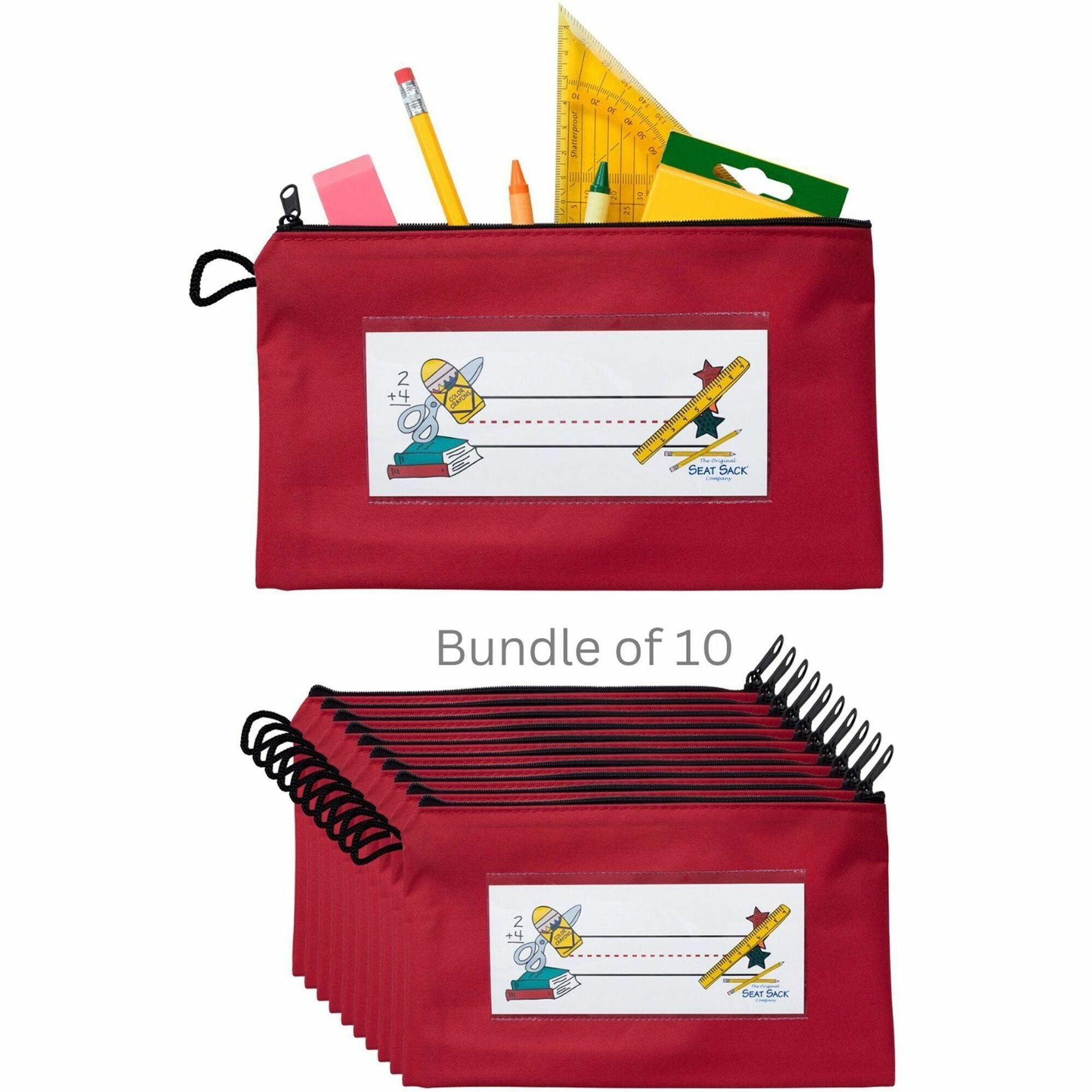 Seat Sack Pencil Pouches - 1 Carton
