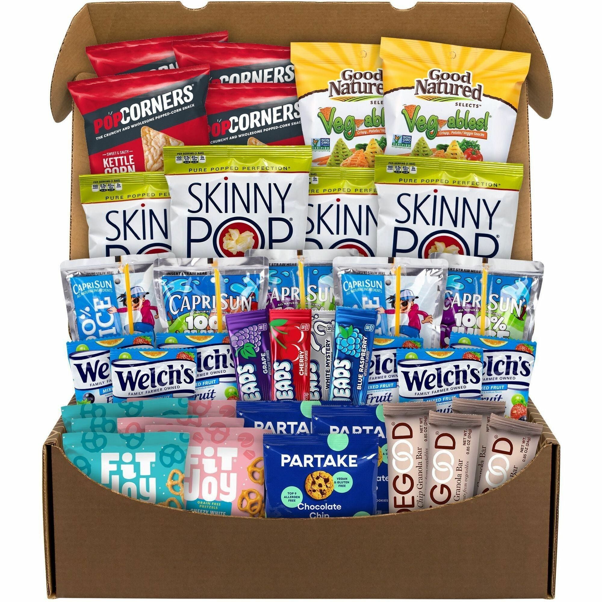 Snack Box Pros Allergen-Friendly Snack Box - Peanut-free, Dairy-free, Gluten-free - Assorted - 38 / Carton