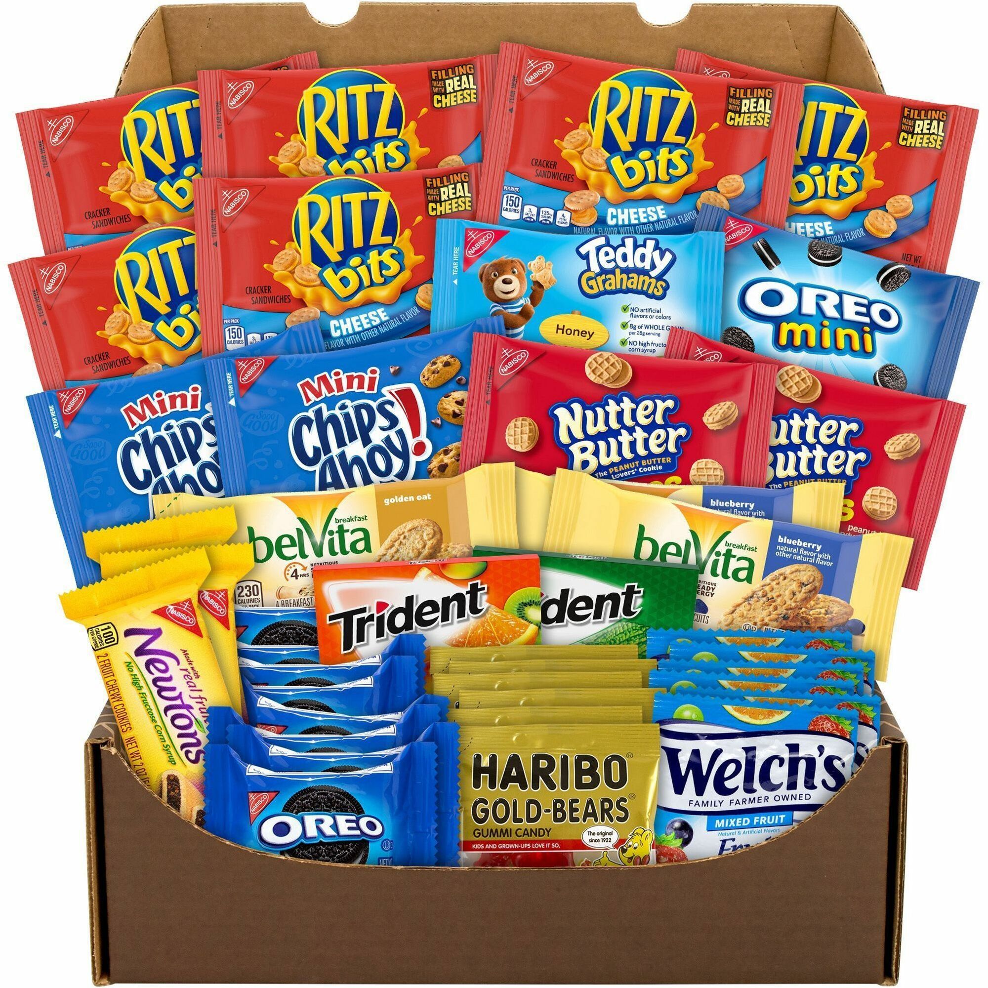 Snack Box Pros Care Package Snack Box - Assorted - 40 / Carton