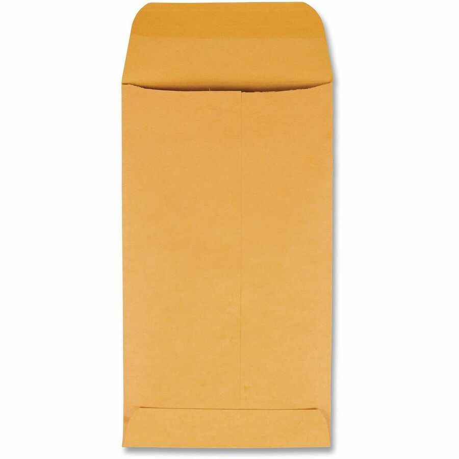 TOPS Kraft Coin / Small Parts Envelopes - Coin - #6 - 3 3/8" Width x 6" Length - 28 lb - Gummed Flap - Brown - Kraft - 500 / Box
