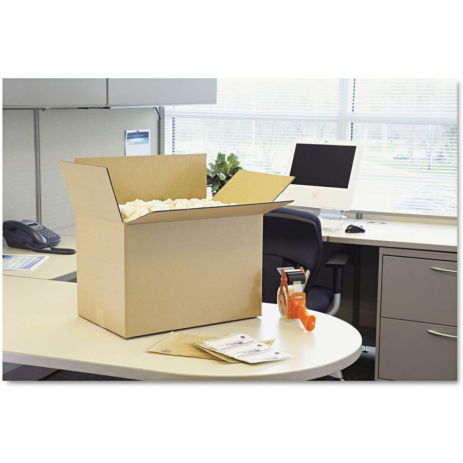 Universal Shipping Case - External Dimensions: 6" Width x 10" Depth x 6" Height - 200 lb - Heavy Duty - 32 ECT - Corrugated Kraft - Brown - For Shipping - Recycled - 25 / Bundle