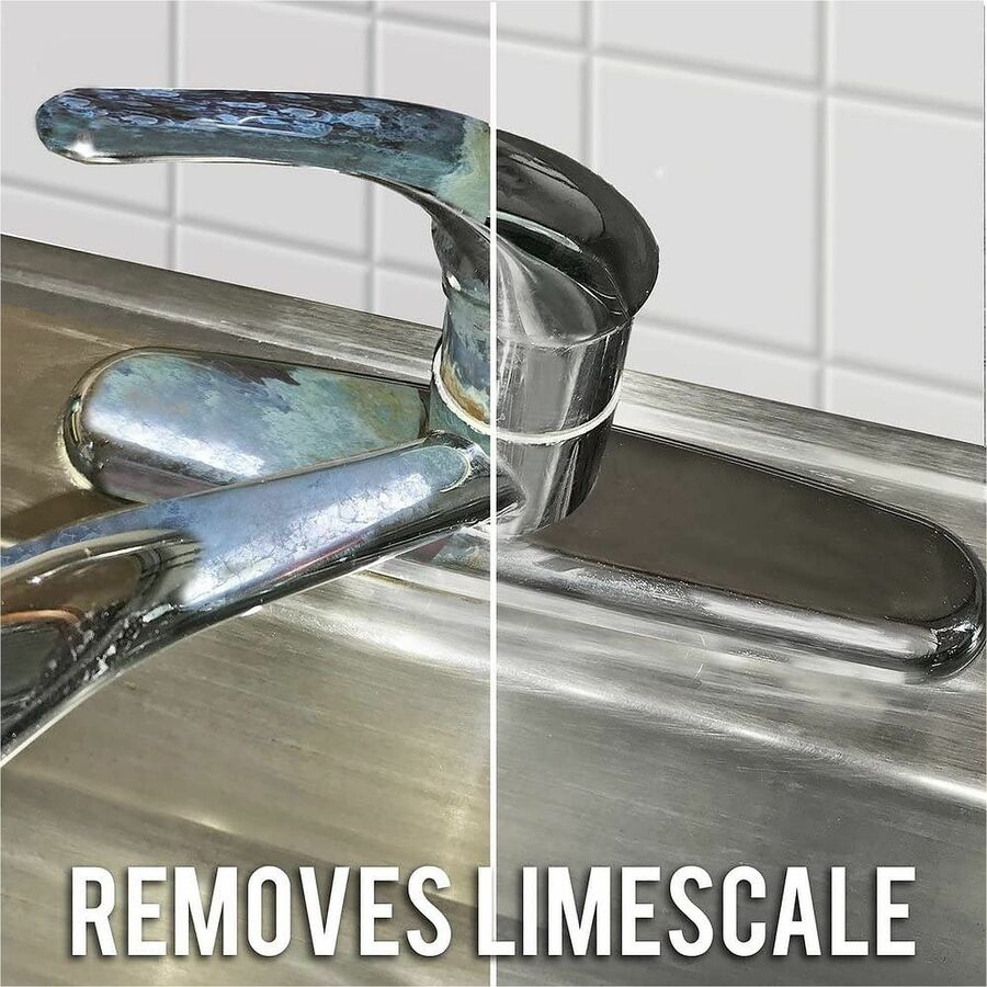 Lime-A-Way Liquid Cleaner - For Multipurpose - Liquid - 22 fl oz (0.7 quart) - Recommended For: Limescale Remover, Calcium Deposit Remover, Stain Remover, Hard Water Remover, Rust Remover - Unscented, Easy to Use - Green Spray Bottle - 1 Each