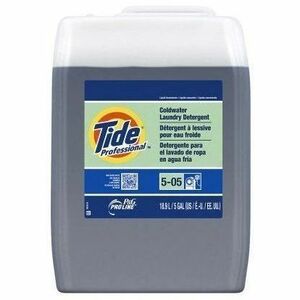 Tide Pro Line Coldwater Laundry Detergent - For Multipurpose - Concentrate - Liquid - 640 fl oz (20 quart) - Fresh Scent - 129 Loads - Recommended For: Stain Remover, Calcium Deposit Remover - Benzene-free, BPA-free, Lead-free, Mercury-free, Cadmium-fr...
