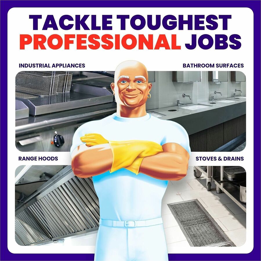 Mr. Clean Magic Eraser Ultra Pro Pads - For Multipurpose - Pad - Long Lasting, Durable - White - 26 / Box