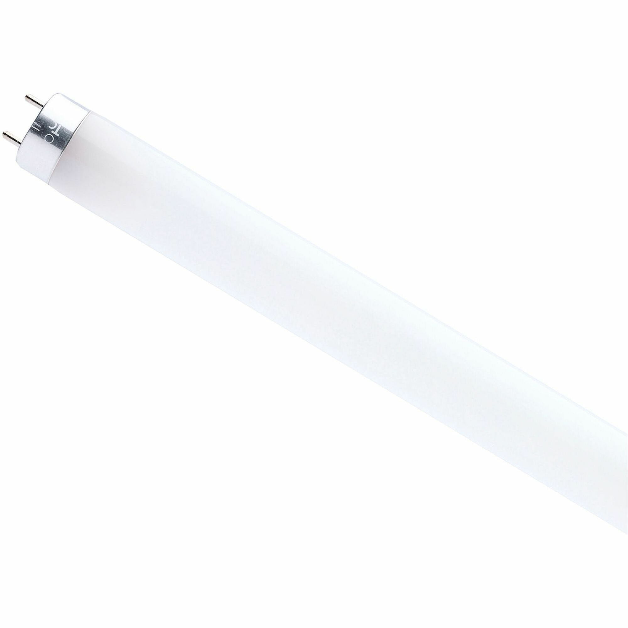 Satco 11 Watt LED T8 Bulb - 11 W - 1800 lm - T8 Size - Cool White Light Color - G13 Base - 50000 Hour - 4000°K Color Temperature - 82 CRI - Dimmable - 25 / Carton