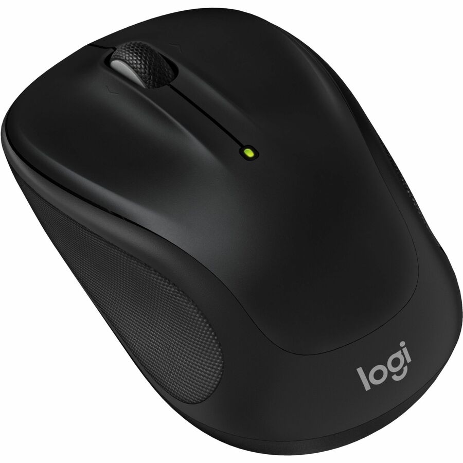 Logitech M325S Wireless Mouse - Optical - Wireless - 32.81 ft - Radio Frequency - 2.40 GHz - Black - USB - 1000 dpi - 4 Way Scroll - 5 Button(s) - Small Hand/Palm Size - Symmetrical - 1 x AA Battery Supported - 1 Each