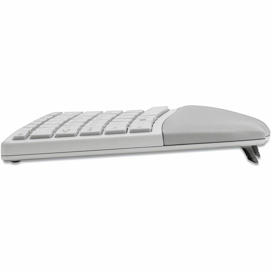 Kensington Pro Fit Ergo Keyboard - Wireless Connectivity - Bluetooth/RF - 4 - 2.40 GHz - Gray