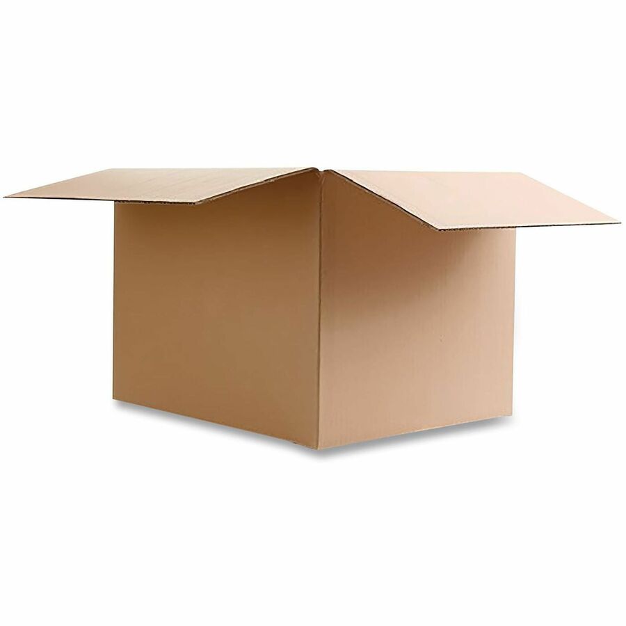 Universal Shipping Case - External Dimensions: 6" Length x 6" Width x 6" Height - Flap Closure - Corrugated Kraft - Brown Kraft - 25 / Bundle