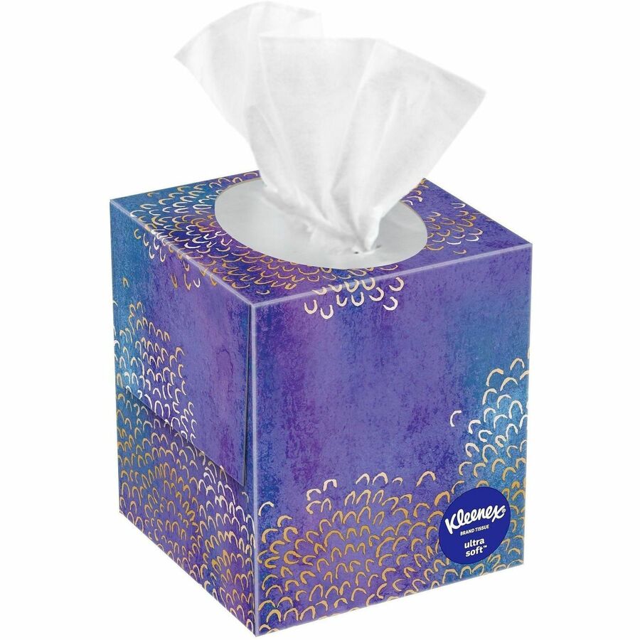 Kleenex Ultra Soft Tissues - 3 Ply - White - 1 Box