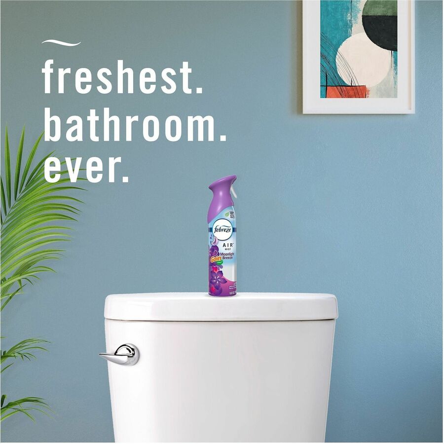 Febreze Air Effects Air Freshener - Spray - 8.8 fl oz (0.3 quart) - Gain Moonlight Breeze - Odor Neutralizer - 2 / Pack