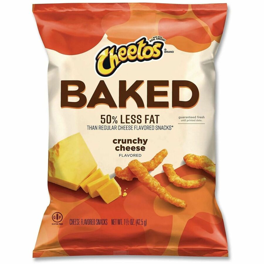 Frito-Lay Baked Snacks Variety Pack - Cheese, Cheddar & Sour Cream, Sour Cream & Onion, Original, Crunchy, Barbeque - 2 / Carton