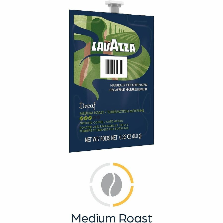 Flavia Freshpack Naturally Decaffeinated Freshpacks - Compatible with Flavia Aroma, Flavia Creation 300, FLAVIA Creation 600 - Medium - Freshpack - Decaf - Kosher - Decaffeinated - 76 / Carton