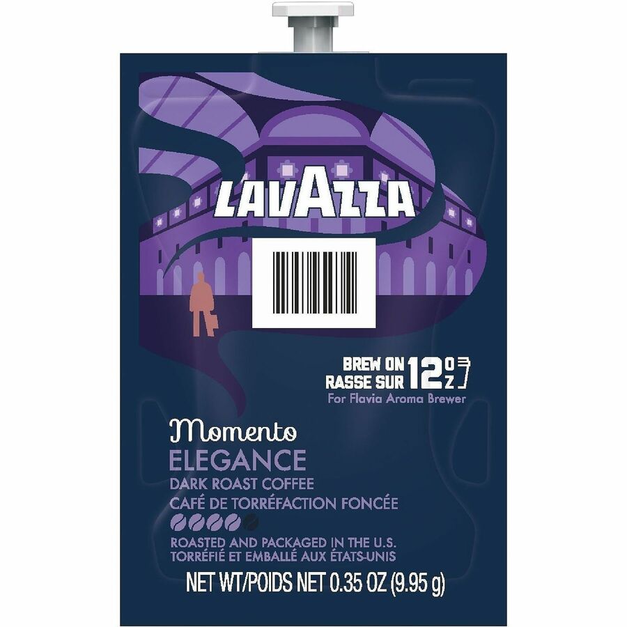 Flavia Freshpack Momento Series Freshpack Coffee - Compatible with Flavia Aroma - Medium/Dark - Freshpack - Decaffeinated - 38 / Carton