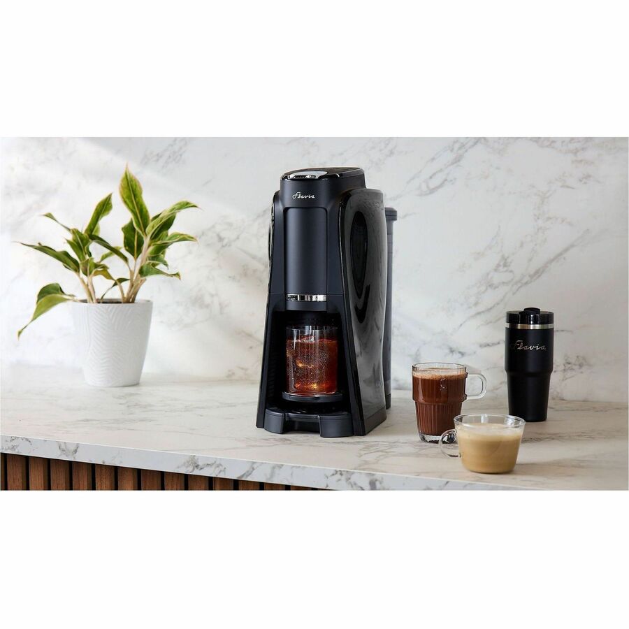 Flavia Flavia Aroma Brewer - 5.30 fl oz - Single-serve - Black - Plastic Body