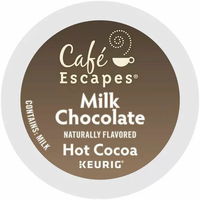 Café Escapes® Milk Chocolate Hot Cocoa - Milk Chocolate, Hot Cocoa - 4 / Carton