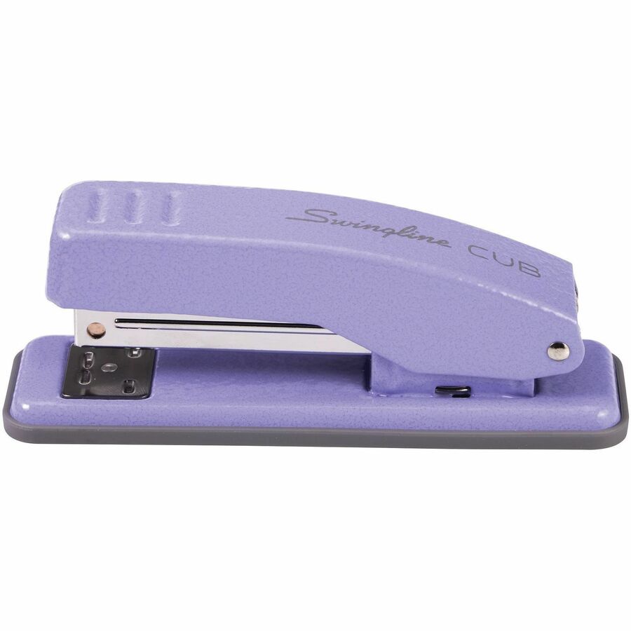 Swingline Cub Compact Stapler - Staples Upto 20 Sheet - Holds Upto 105 Staple - Half Strip - Periwinkle - Metal - 1 Each