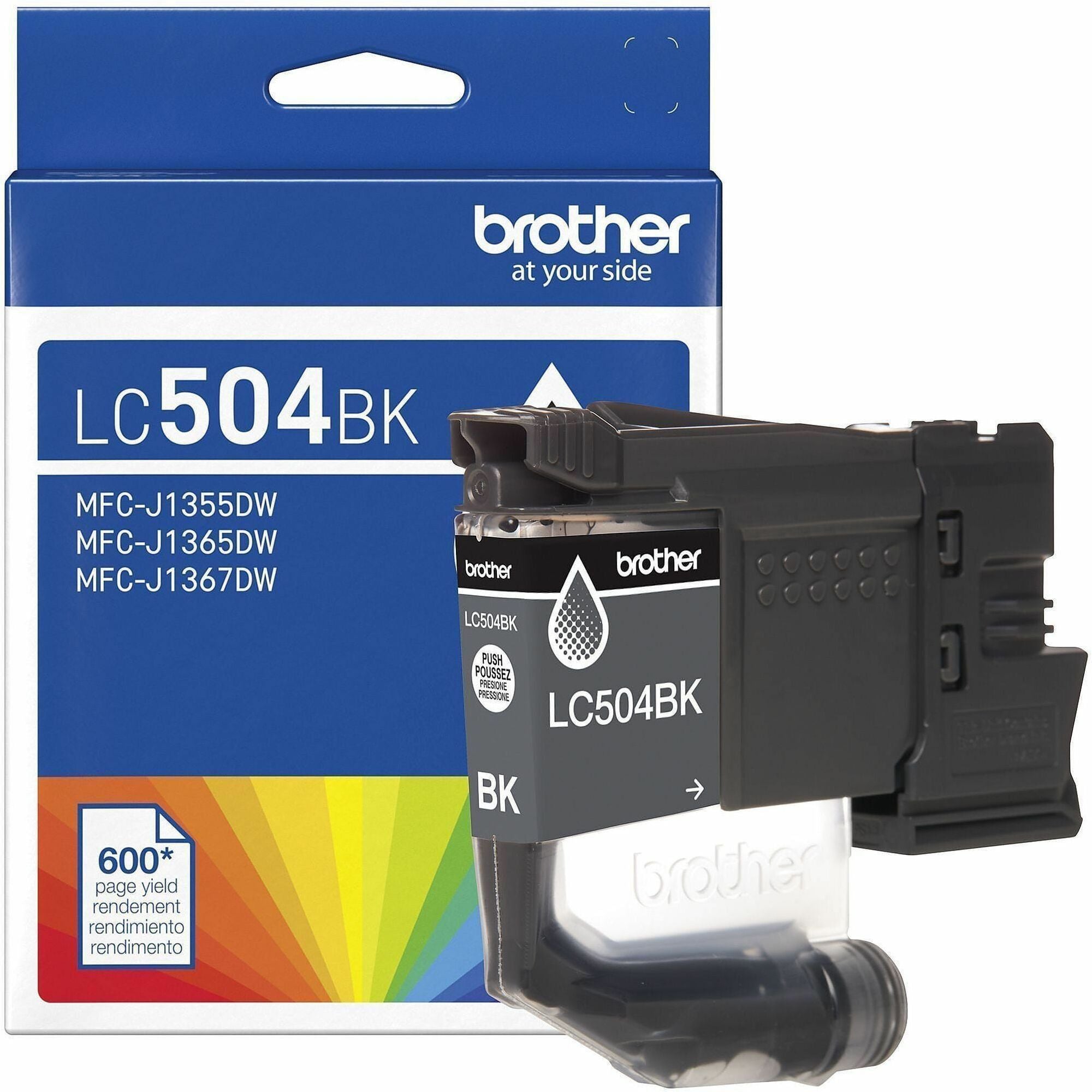 Brother Original Standard Yield Inkjet Ink Cartridge - Black - 1 Each - 600 Pages